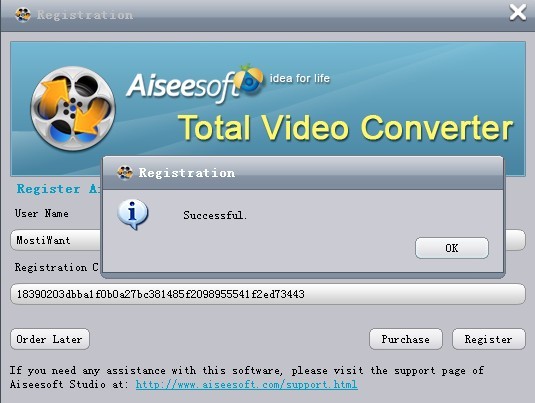 aiseesoft 3d converter for mac registration code